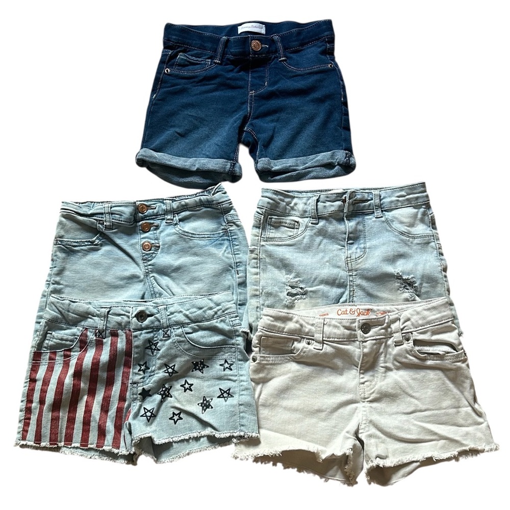 Bundle of Five Denim Shorts